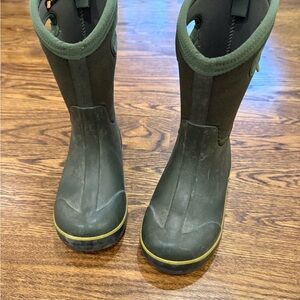 Bogs Kids Forest Green Waterproof Boots